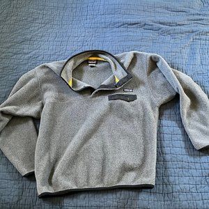 Mens Large Patagonia Snap T Synchilla Pullover